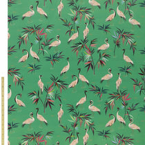 SM Heron Velvet Green Upholstered Pelmets